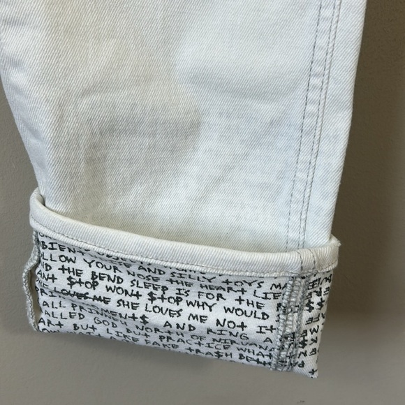 KSUBI Chitch Whitenoise Jean Button Fly T box White Mens Stretch Sz 32 NEW - Picture 8 of 16